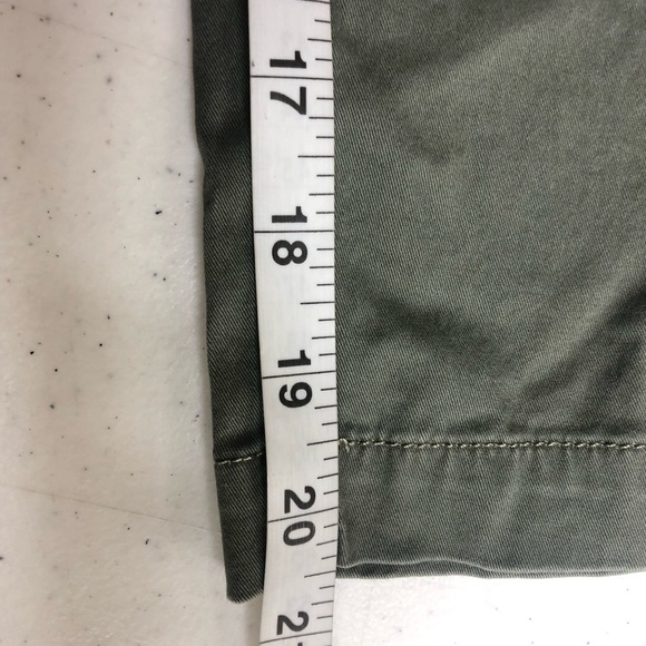 SONOMA Life & Style Green Stretch Capri Mid-Rise Pants Size 8 - Picture 5 of 5